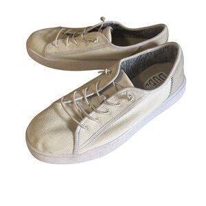 Hey Dude Cody Sport Mess white lace up sneakers size 13